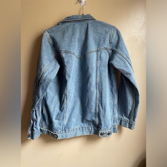 ASOS Denim button down Jacket size 2 - Picture 6 of 8